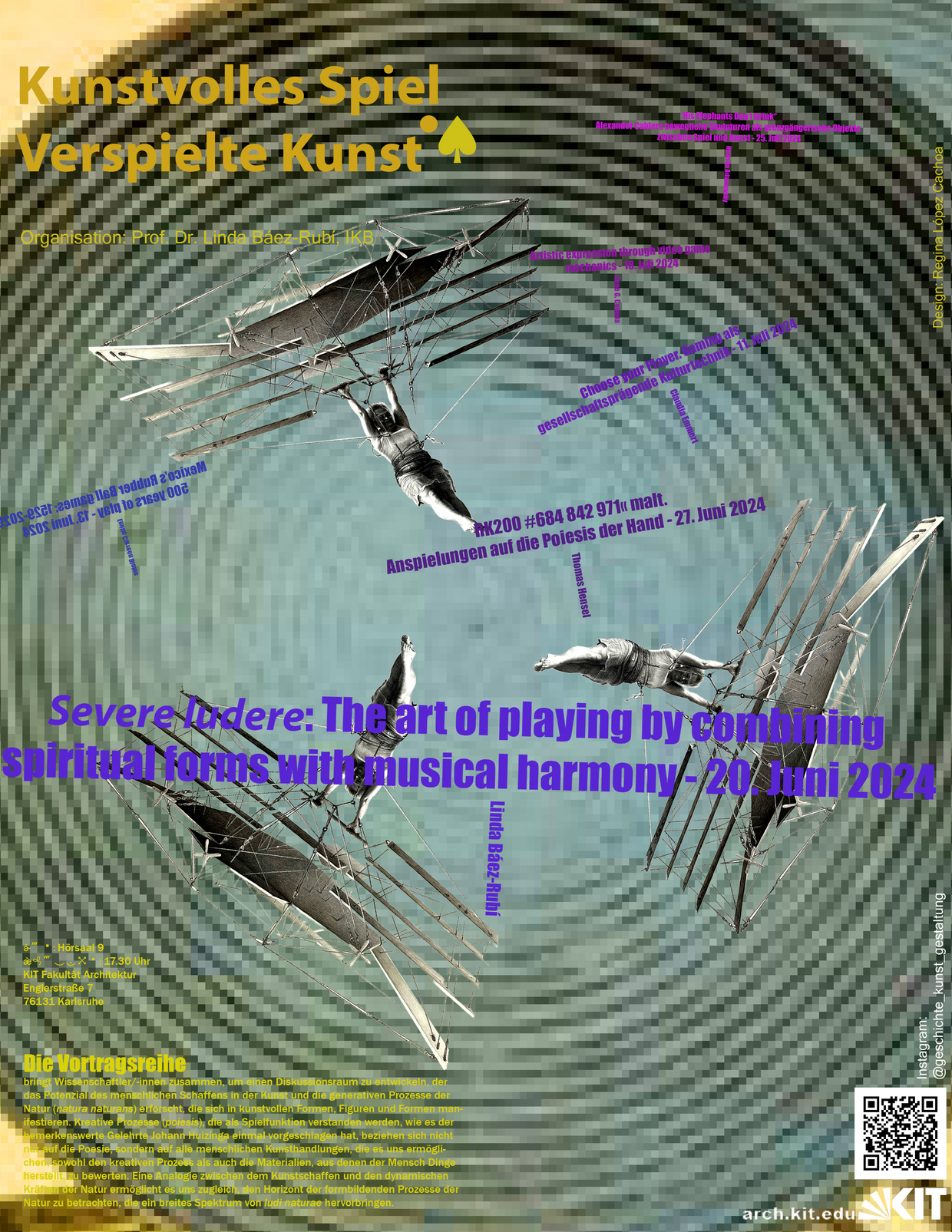 Poster Verspielte Kunst