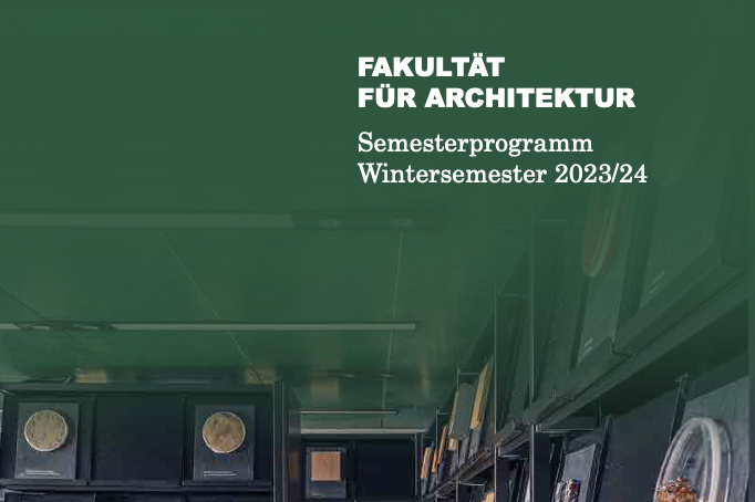 Cover des Semesterprogrammhefts